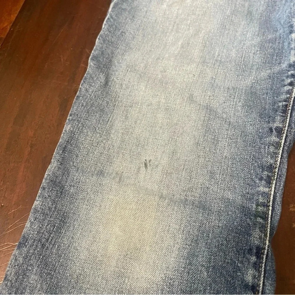 Madewell The Perfect Vintage High Waist Side Slit Crop Jeans Raw Hem size 30 - Picture 2 of 16